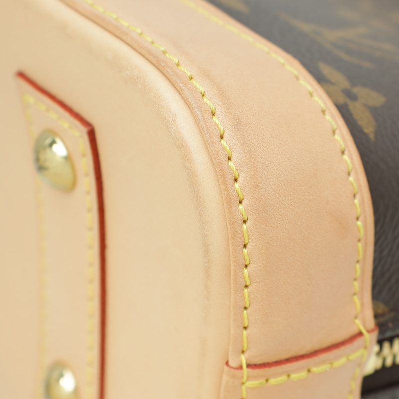 Louis Vuitton Brown Monogram Alma PM Bag - Image 6