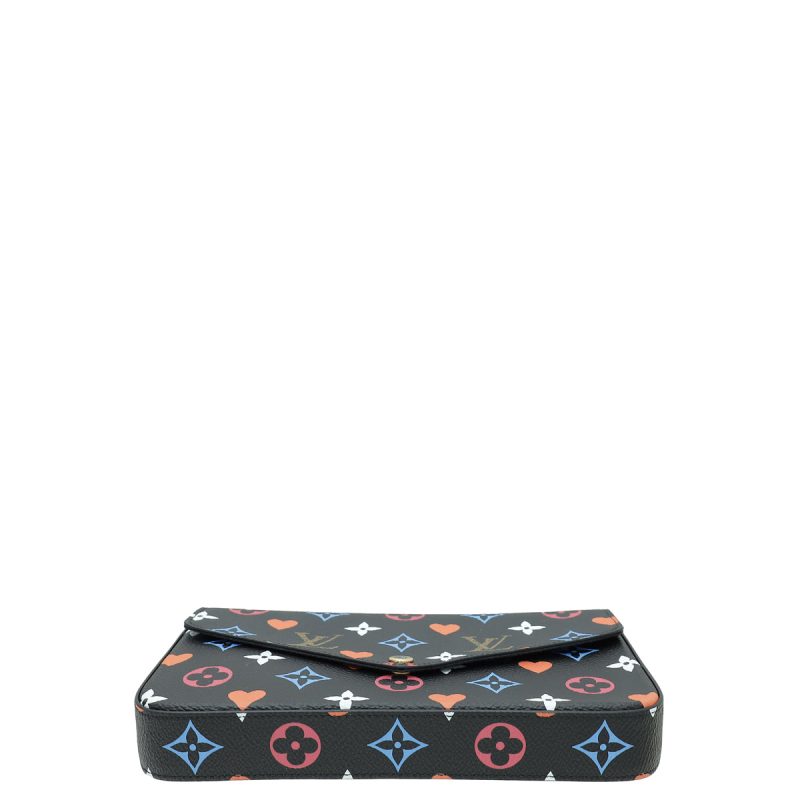 Louis Vuitton Black Multicolor Monogram Alexandra Wallet - Image 3