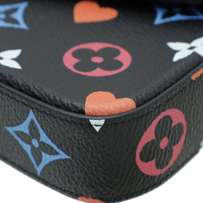Louis Vuitton Black Multicolor Monogram Alexandra Wallet - Image 4