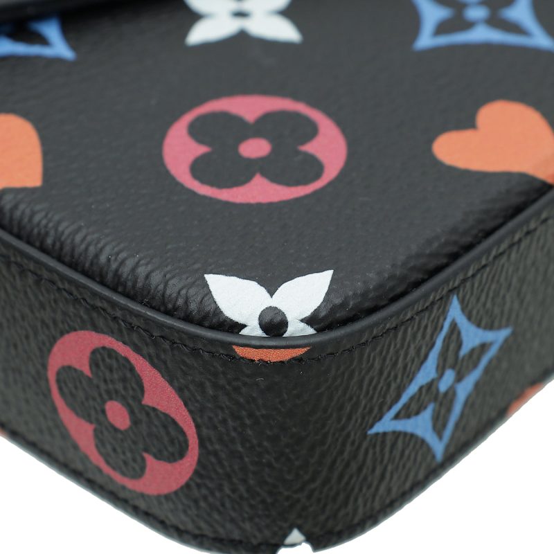 Louis Vuitton Black Multicolor Monogram Alexandra Wallet - Image 5