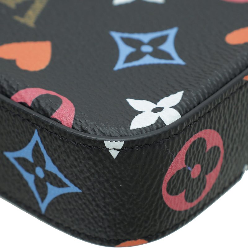 Louis Vuitton Black Multicolor Monogram Alexandra Wallet - Image 6