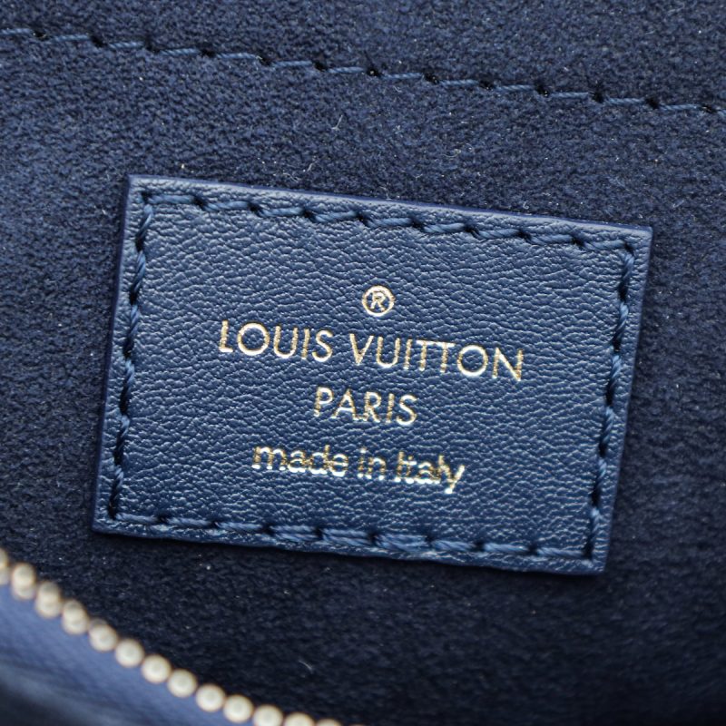 Louis Vuitton Blue Nuit Monogram Vernis Sarah Wallet - Image 11