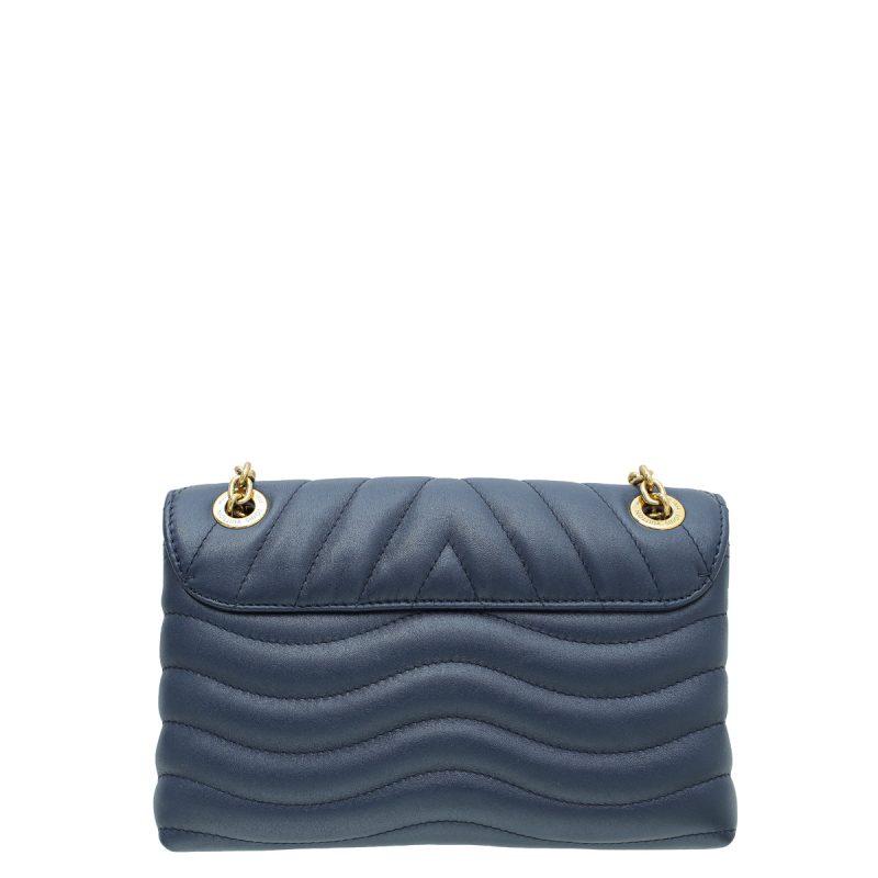 Louis Vuitton Blue Nuit Monogram Vernis Sarah Wallet - Image 2