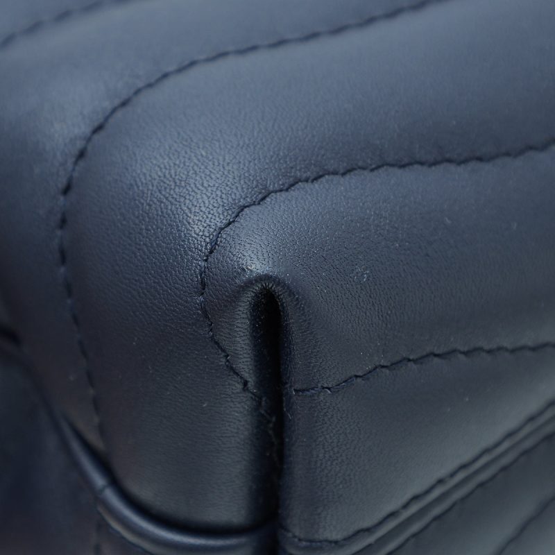 Louis Vuitton Blue Nuit Monogram Vernis Sarah Wallet - Image 7