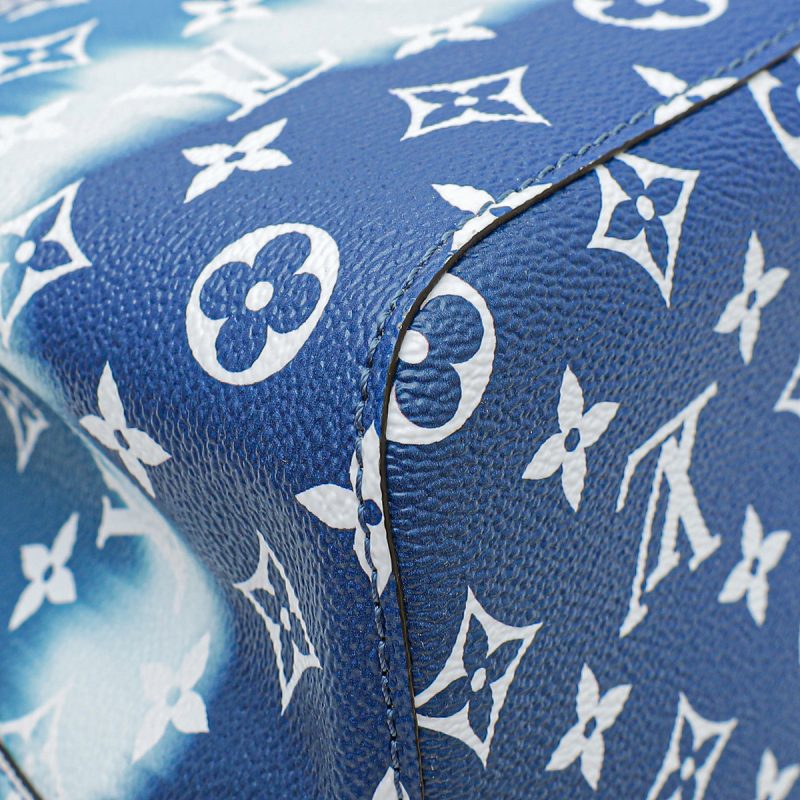 Louis Vuitton Blue Monogram Escale Speedy 3 Bandouliere Handbag - Image 7