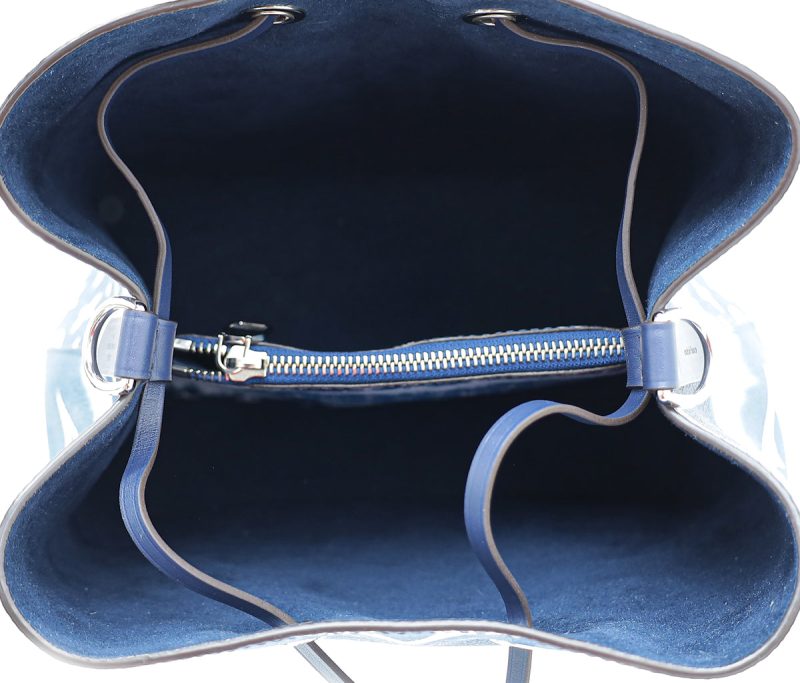 Louis Vuitton Blue Monogram Escale Speedy 3 Bandouliere Handbag - Image 8