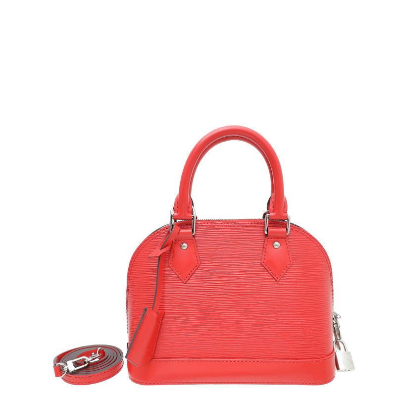 Louis Vuitton Coquelicot Alma Nano Bag