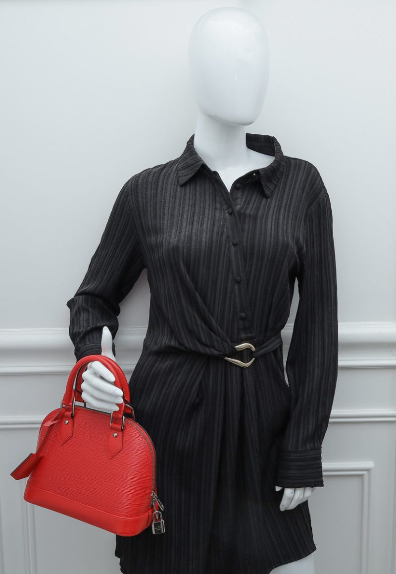 Louis Vuitton Coquelicot Alma Nano Bag - Image 11