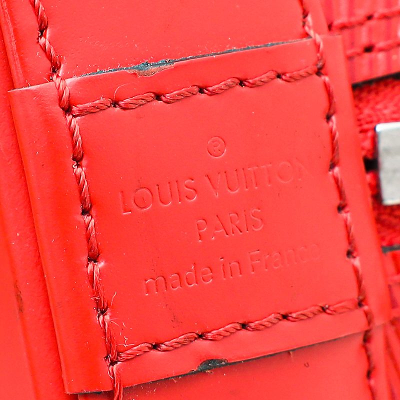 Louis Vuitton Coquelicot Alma Nano Bag - Image 9