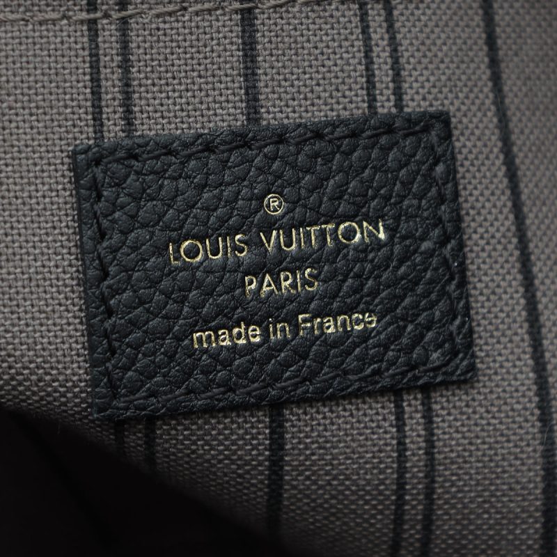 Louis Vuitton Black Monogram Empreinte Montaigne MM - Image 10
