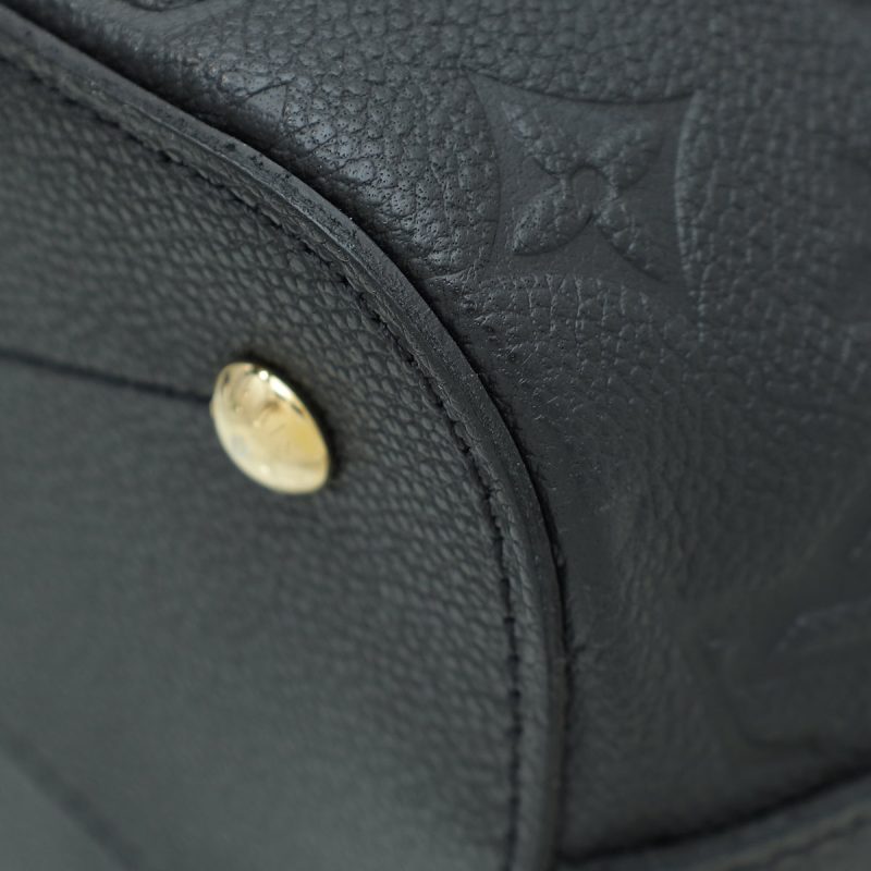 Louis Vuitton Black Monogram Empreinte Montaigne MM - Image 4