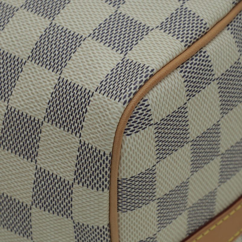 LOUIS VUITTON Damier Azur Speedy 30 Boston Bag - Image 4