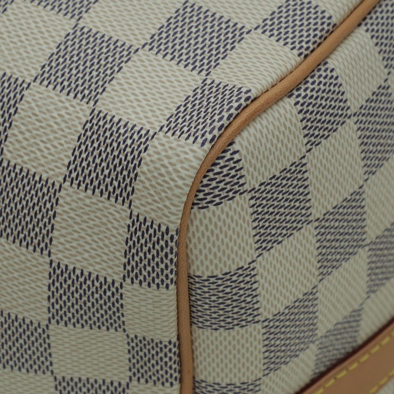 LOUIS VUITTON Damier Azur Speedy 30 Boston Bag - Image 6