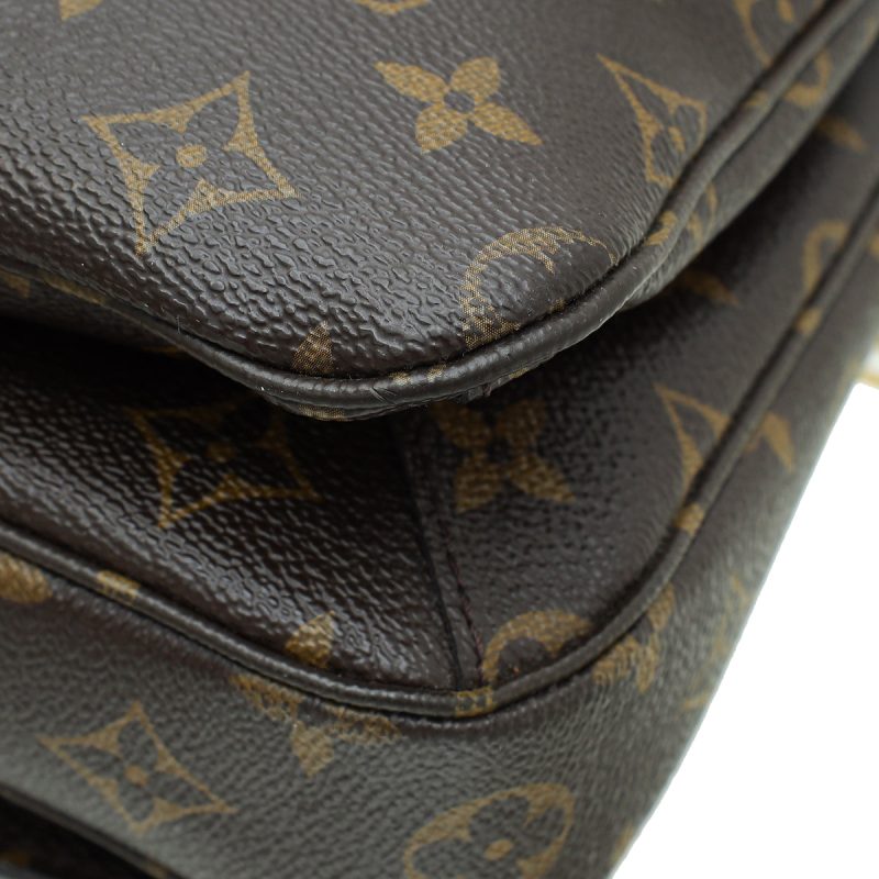 Louis Vuitton Brown Monogram Neverfull MM Bag - Image 4