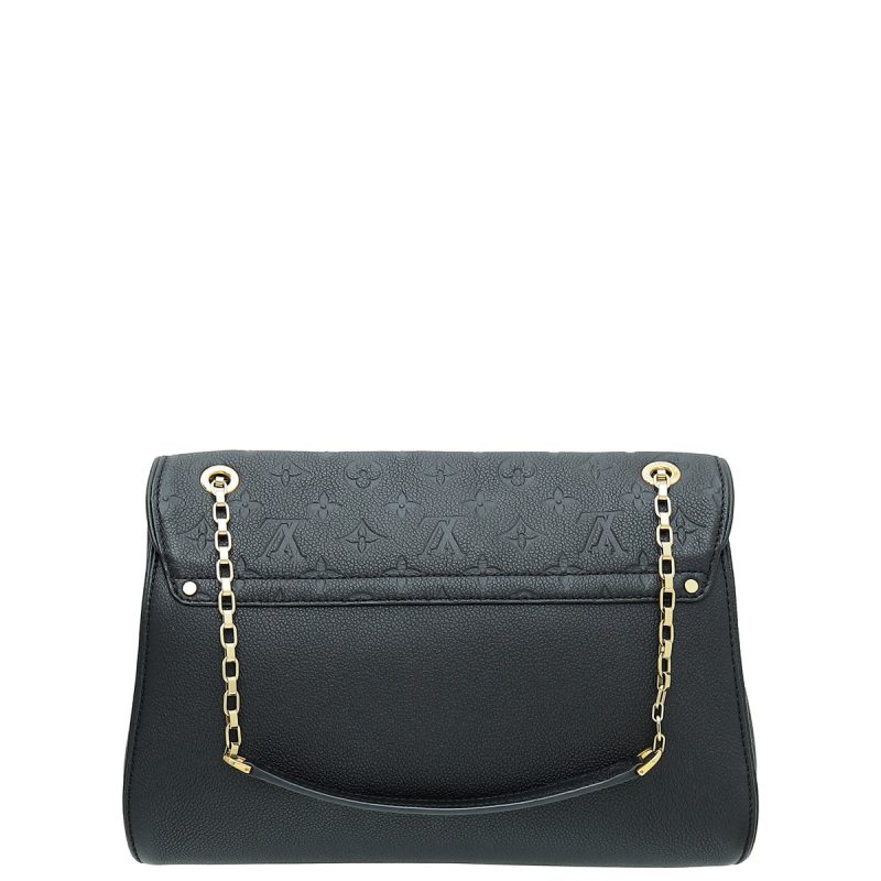 Louis Vuitton Black Monogram Empreinte Saint Germain PM Bag - Image 2