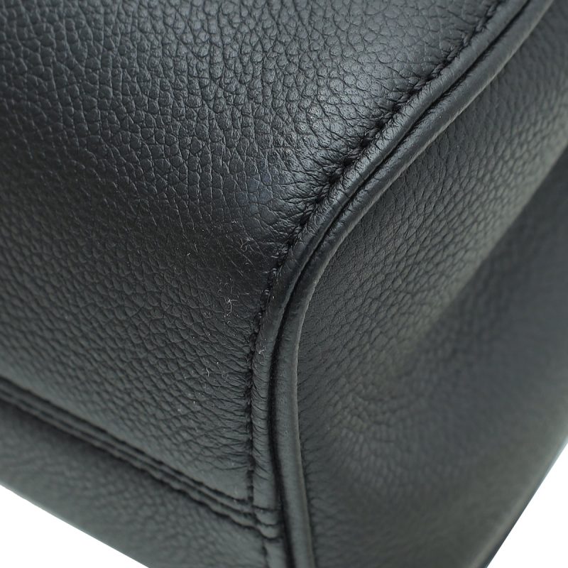 Louis Vuitton Black Monogram Empreinte Saint Germain PM Bag - Image 4