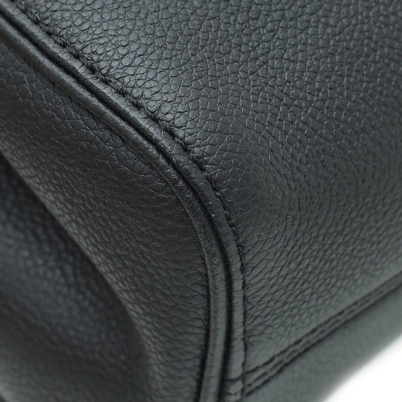 Louis Vuitton Black Monogram Empreinte Saint Germain PM Bag - Image 7