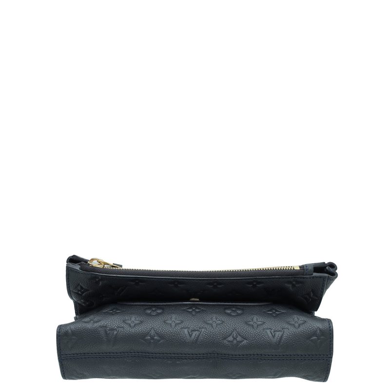 Louis Vuitton Blue Marine Monogram Empreinte Petillante Clutch - Image 3