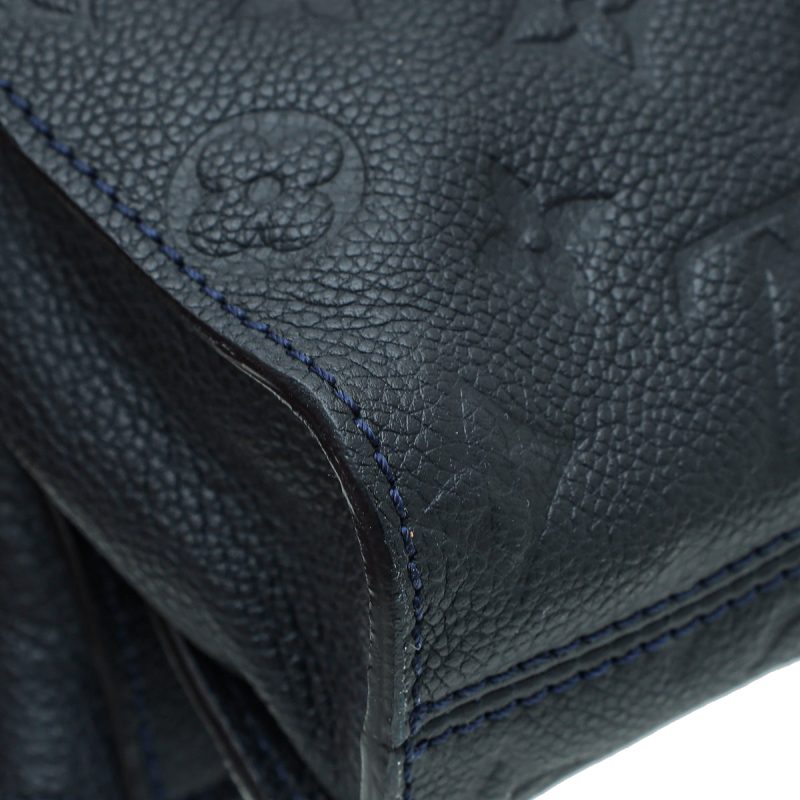 Louis Vuitton Blue Marine Monogram Empreinte Petillante Clutch - Image 7