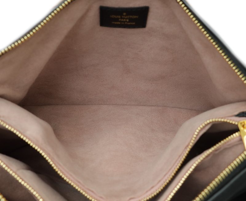 Louis Vuitton Black Monogram Embossed Lambskin Coussin PM - Image 9