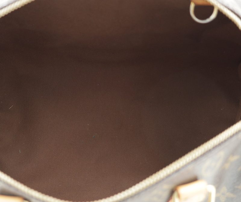 Louis Vuitton Brown Monogram Speedy 30 Tote Handbag - Image 9