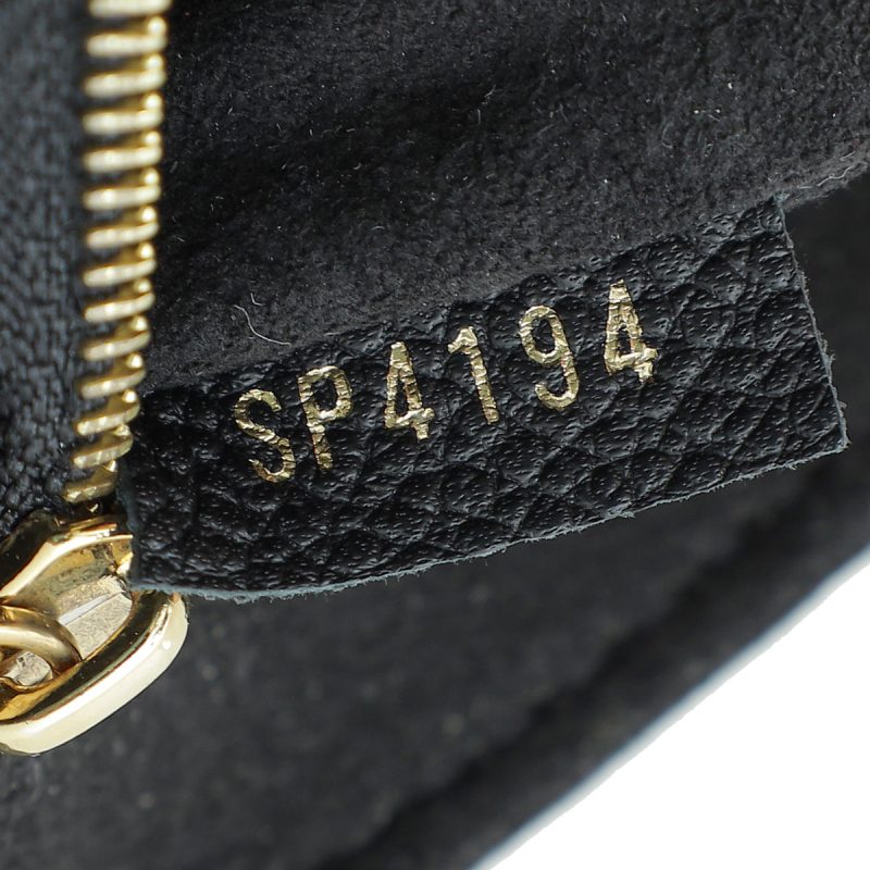 Louis Vuitton Black Monogram Empreinte Saint Germain PM Bag - Image 11