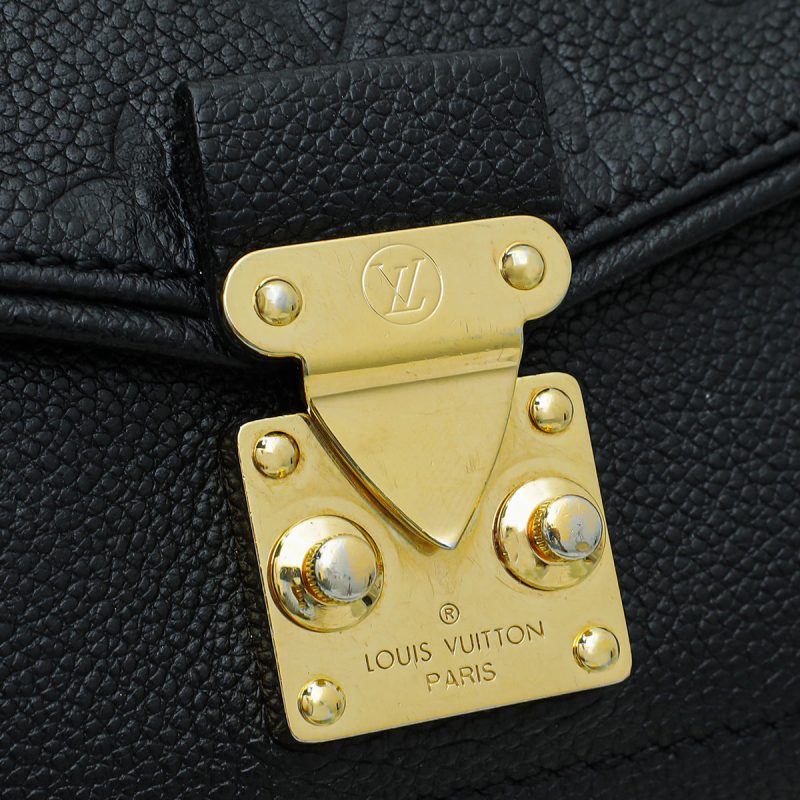 Louis Vuitton Black Monogram Empreinte Saint Germain PM Bag - Image 8