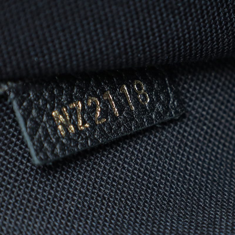 Louis Vuitton Black Monogram Embossed Taurillon Leather Soft Trunk Wallet - Image 10