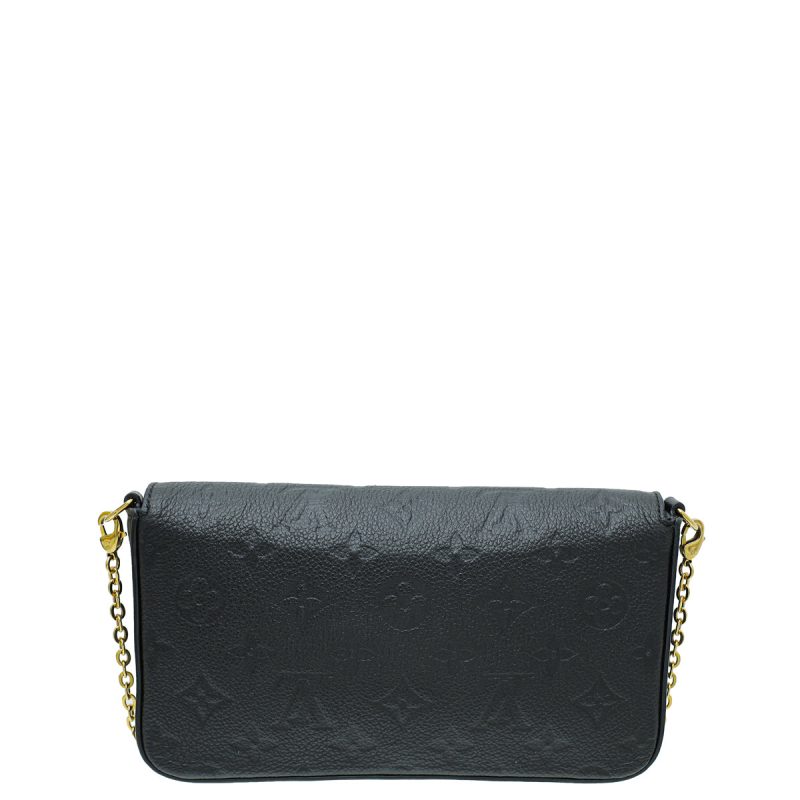 Louis Vuitton Black Monogram Embossed Taurillon Leather Soft Trunk Wallet - Image 2