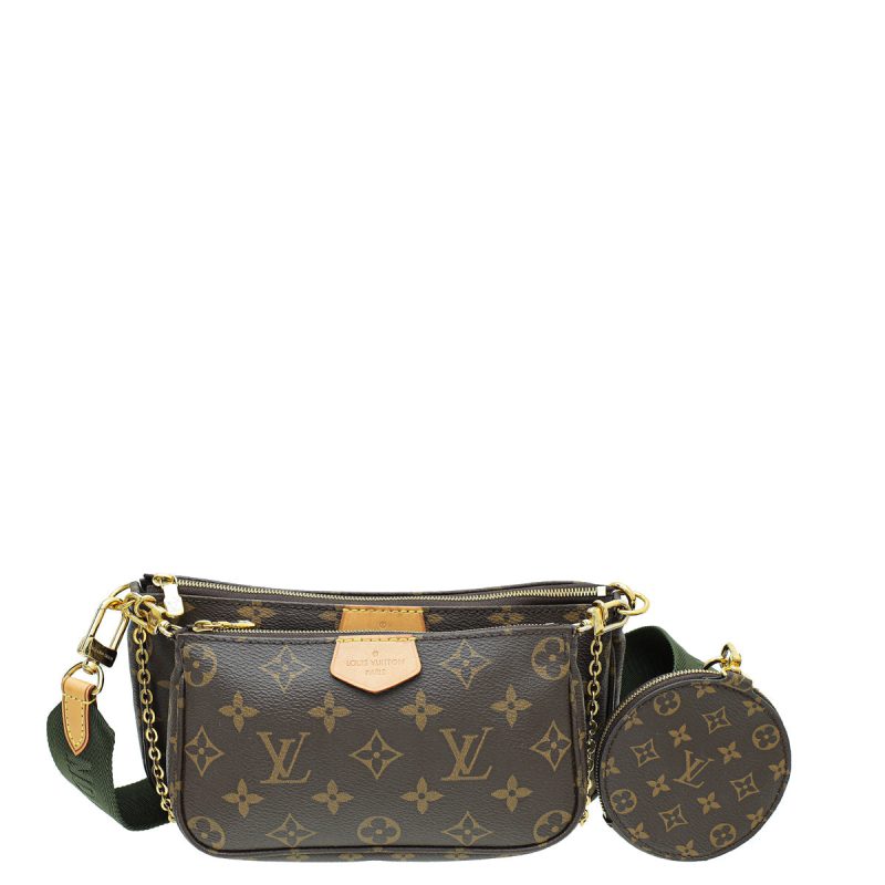 Louis Vuitton Bicolor Monogram Multi Pochette Accessories Bag