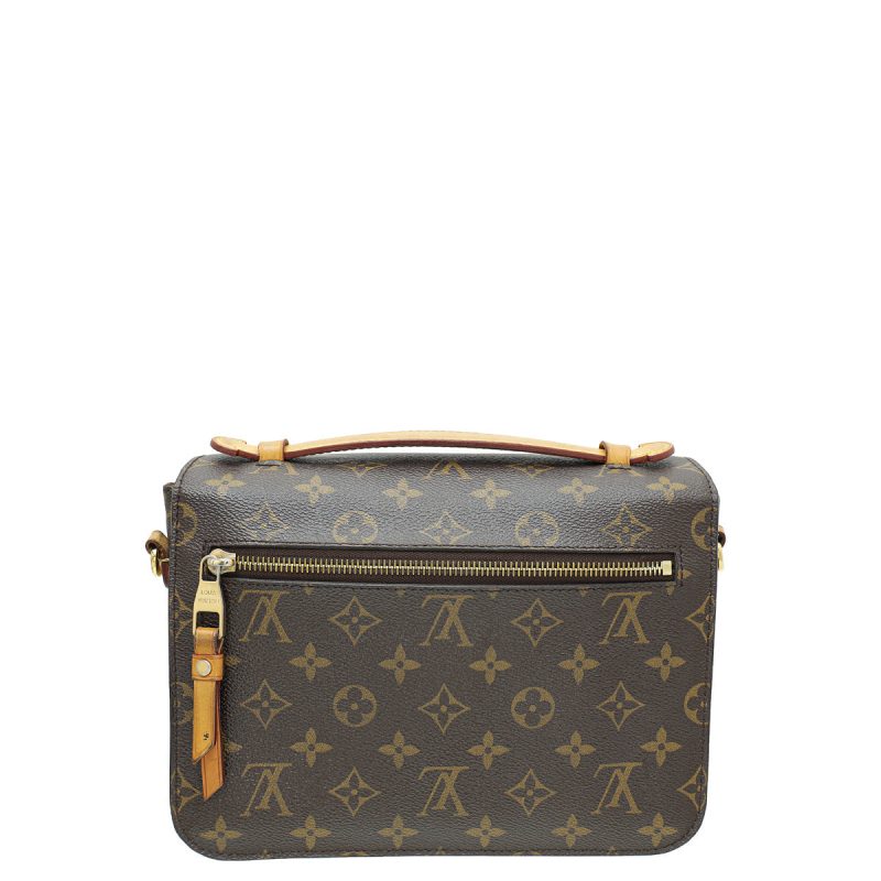 Louis Vuitton Brown Monogram Pochette Metis - Image 2