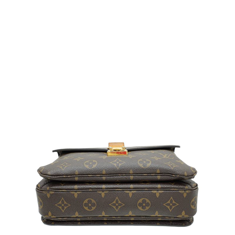 Louis Vuitton Brown Monogram Pochette Metis - Image 3