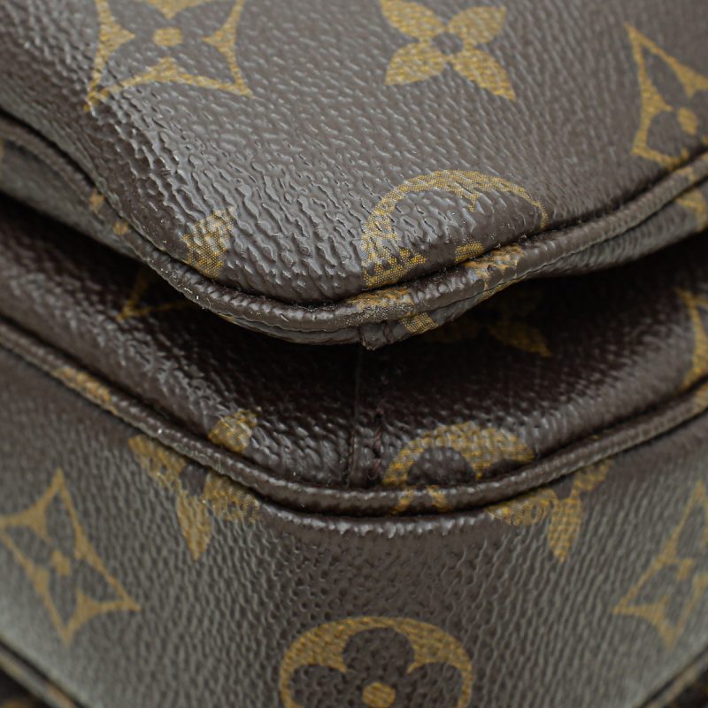 Louis Vuitton Brown Monogram Pochette Metis - Image 4