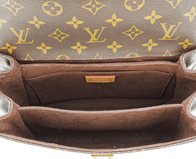 Louis Vuitton Brown Monogram Pochette Metis - Image 9