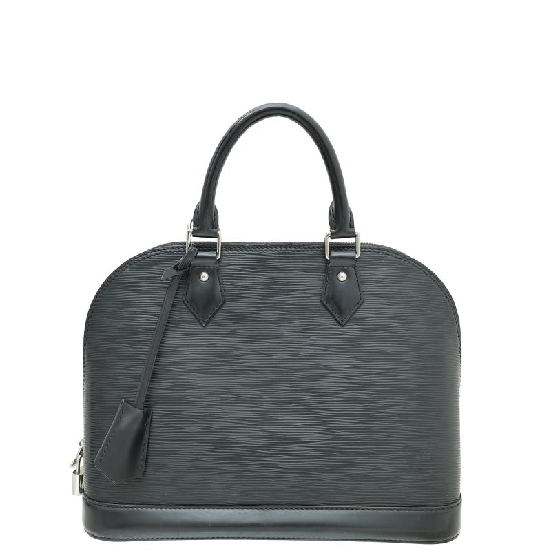 Louis Vuitton Black and Monogram Pallas Pochette