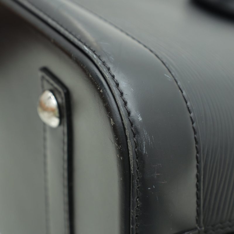 Louis Vuitton Black and Monogram Pallas Pochette - Image 6
