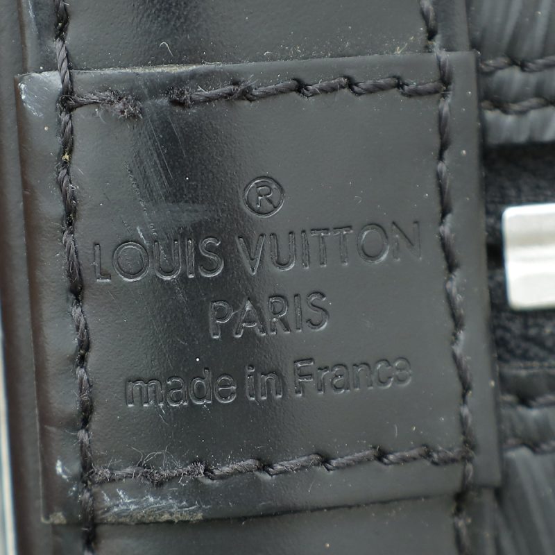 Louis Vuitton Black and Monogram Pallas Pochette - Image 9