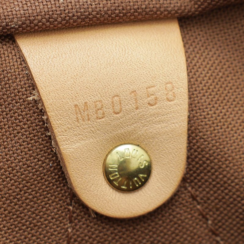 Louis Vuitton Brown Monogram Speedy 30 Bag - Image 11