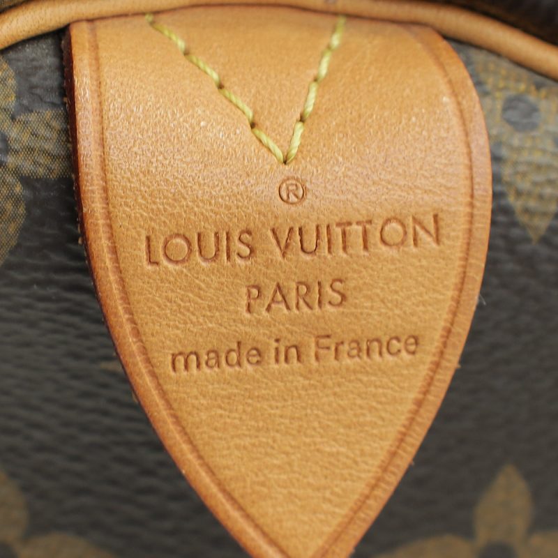 Louis Vuitton Brown Monogram Speedy 30 Bag - Image 8