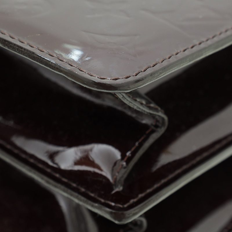 Louis Vuitton Amarante Monogram Vernis Key Pouch - Image 4