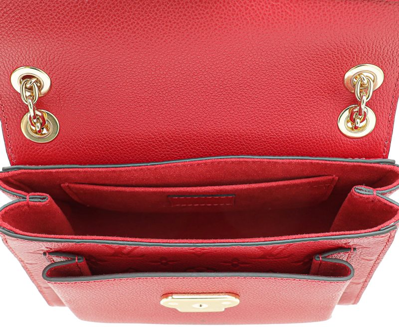 Louis Vuitton Cerise Monogram Vernis Alma BB Bag - Image 9