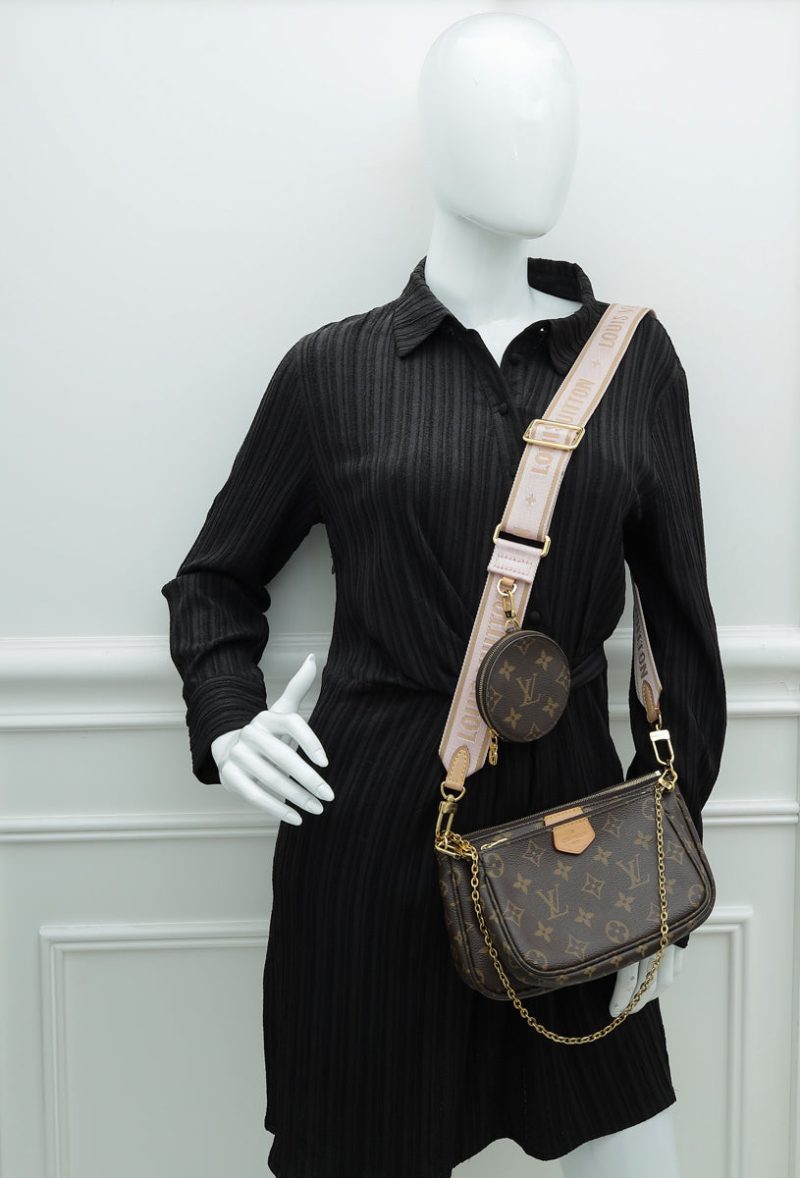 Louis Vuitton Bicolor Monogram Empreinte V Tote BB Bag - Image 12