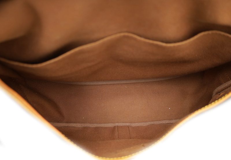 Louis Vuitton Brown Monogram Scarf - Image 8