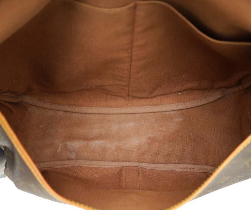 Louis Vuitton Brown Monogram Scarf - Image 9