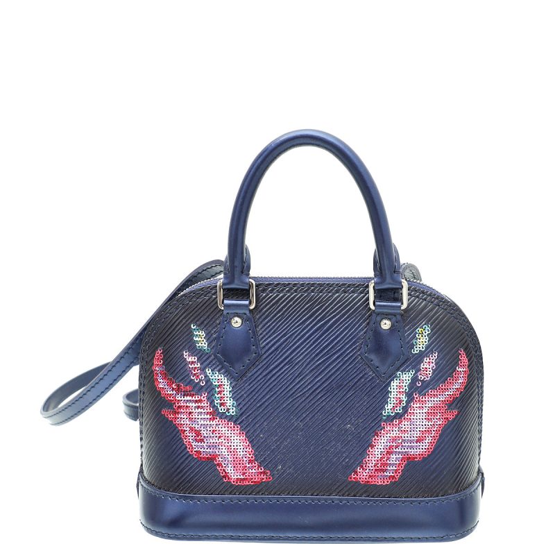 Louis Vuitton Blue Monogram Bandeau Scarf