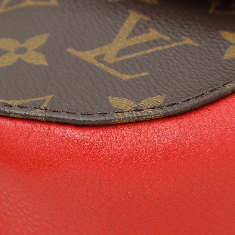 Louis Vuitton Bicolor Monogram Embossed Luxembourg Trainer Sneakers 7 - Image 4
