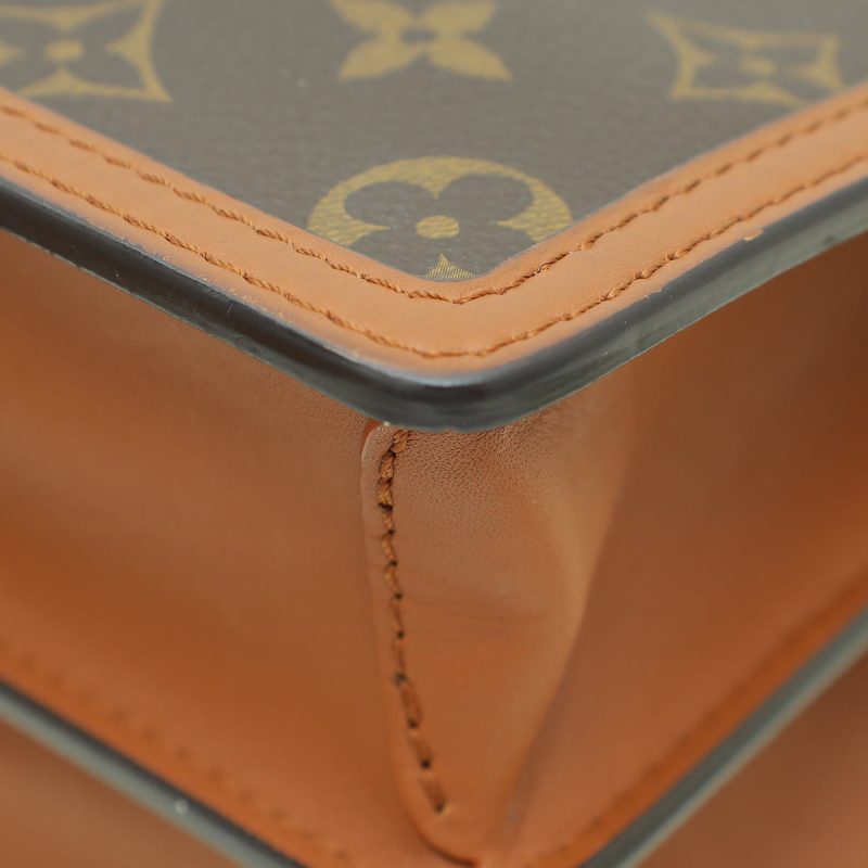 Louis Vuitton Brown Monogram Reverse Flat Card Holder - Image 6