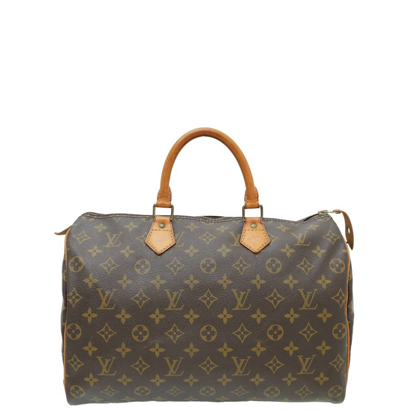 Louis Vuitton Brown Monogram Speedy Bandouliere 25 Bag