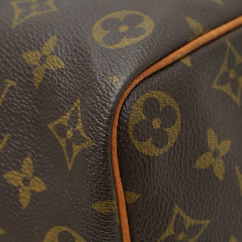 Louis Vuitton Brown Monogram Speedy Bandouliere 25 Bag - Image 4
