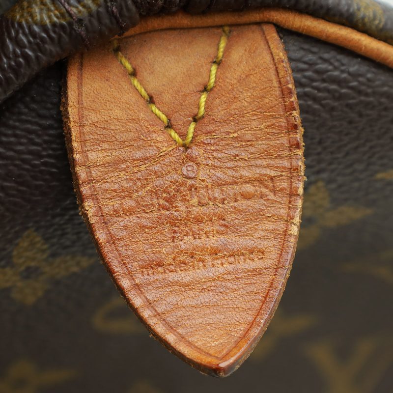 Louis Vuitton Brown Monogram Speedy Bandouliere 25 Bag - Image 9